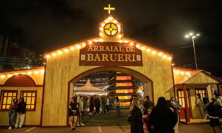 Decoração temática do Arraiá Barueri encanta visitantes e valoriza tradição junina