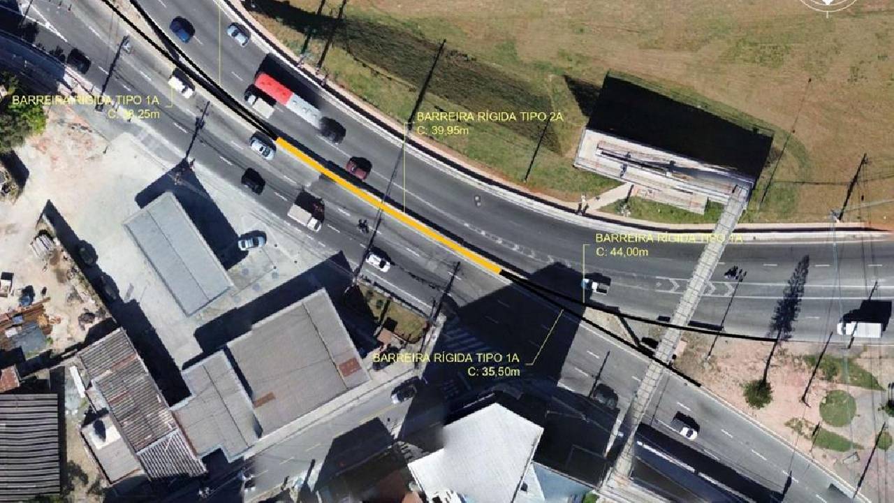 Intervenção viária entre Viaduto Ottone Rusalen e Praça Rotary Club começa hoje (18), às 20h