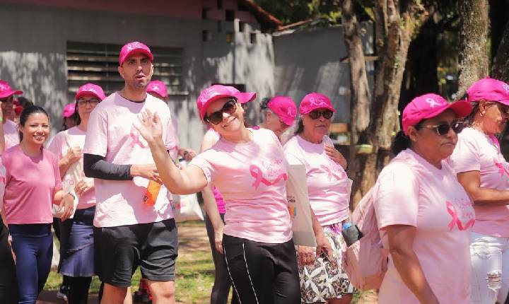 Participe da Caminhada Rosa no Parque Municipal Dom José no dia 27