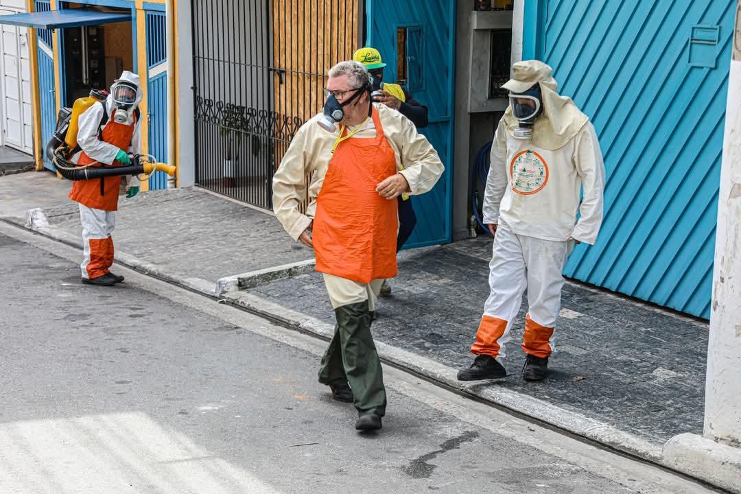 Santana de Parnaíba: Prefeitura intensifica combate à dengue com inseticidas e tecnologia com drones