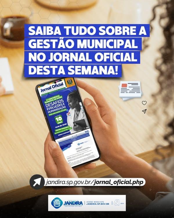 Nova edição do Jornal Oficial já está no ar!