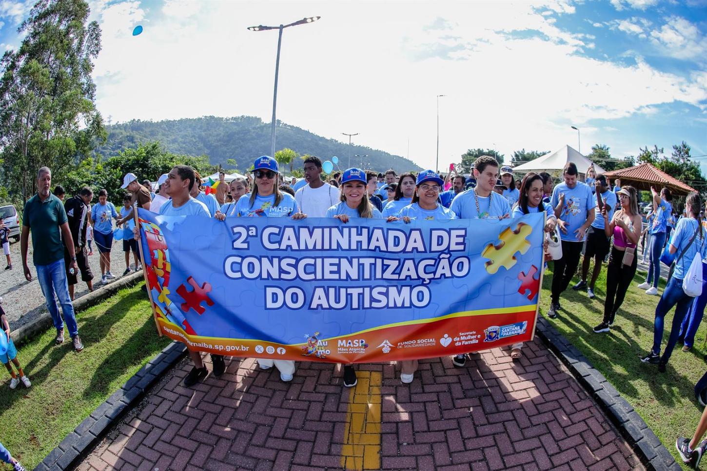 Parque Tibiriçá recebe 2ª Caminhada de Conscientização sobre o Autismo
