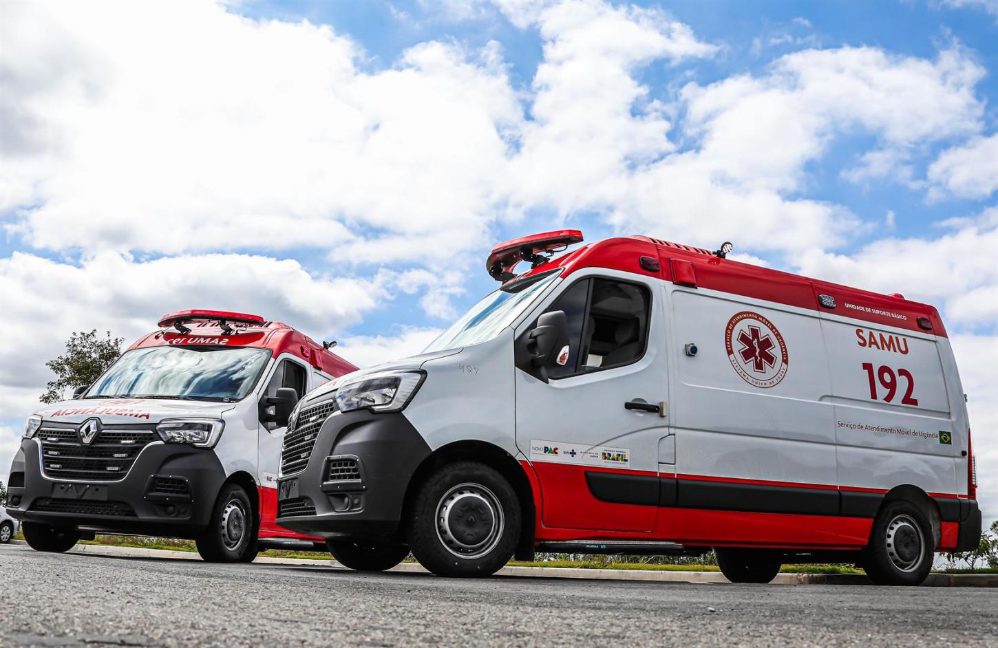 Santana de Parnaíba recebe duas novas ambulâncias do SAMU no Dia Mundial da Saúde