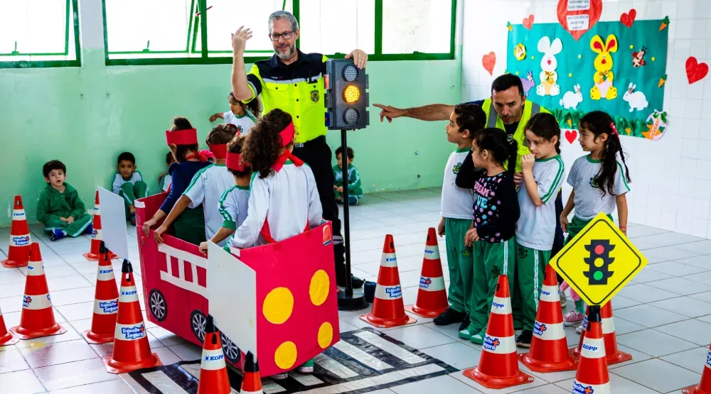 Setran realiza ações educativas em alusão ao Maio Amarelo