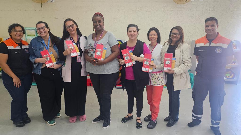 Defesa Civil de Barueri capacita servidores e transforma escolas maternais em espaços mais seguros