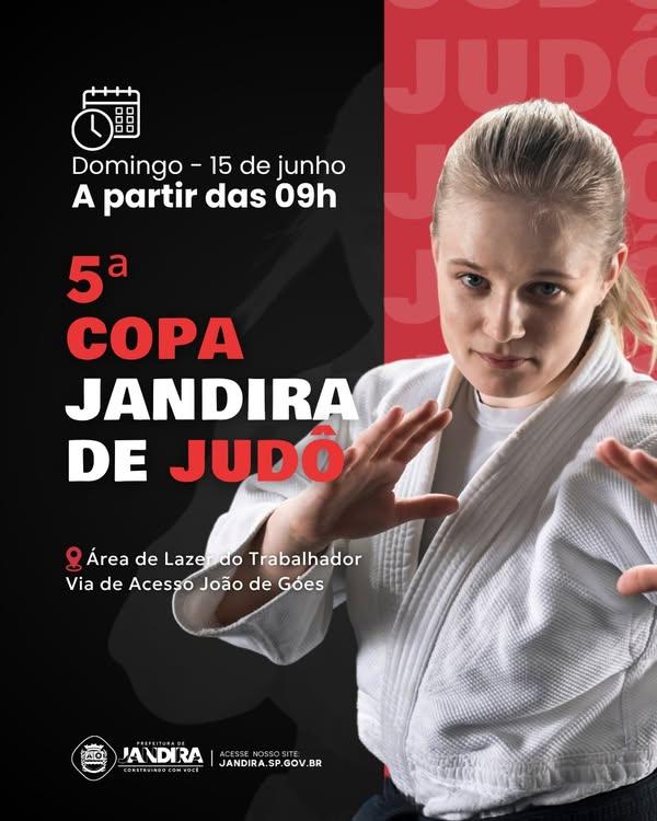 Jandira: Vem aí a 5ª Copa Jandira de Judô!