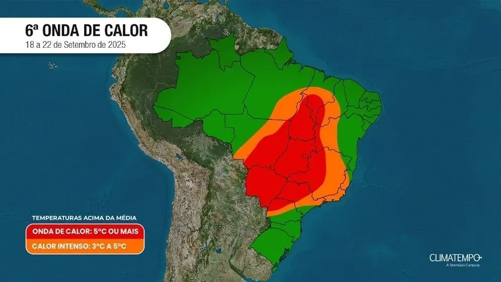 Onda de calor será seguida de frio: como fica o tempo nos próximos dias